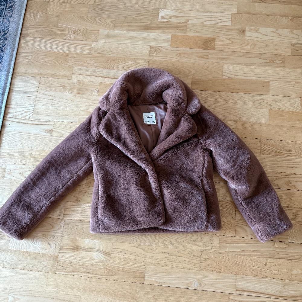 Abercrombie Faux Fur Jacket